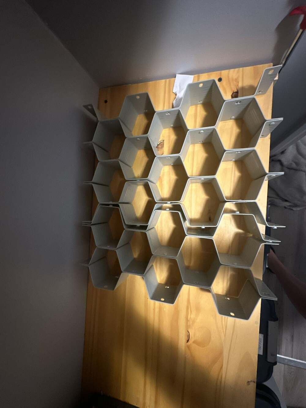 Adjustable Honeycomb Drawer Organizer for Underwear, Socks, and Accessories